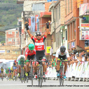 Miguel Ángel Rubiano ganador de segunda etapa