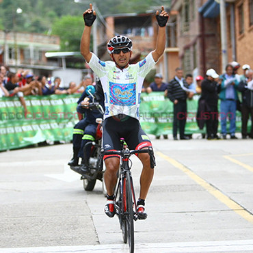 Miguel Ángel Rubiano ganador de etapa reina