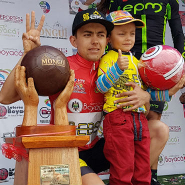 Oscar Rivera campeón Vuelta a Boyacá