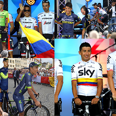 Los colombianos dispuestos a ser protagonistas en el nuevo Tour de Fran