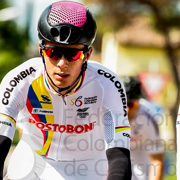 Wilmar Paredes es septimo en la segunda etapa del Giro de Italia sub 23 (Foto©Federación Colombiana de Ciclismo)
