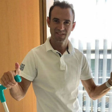 Alejandro Valverde comenzó su recuperación