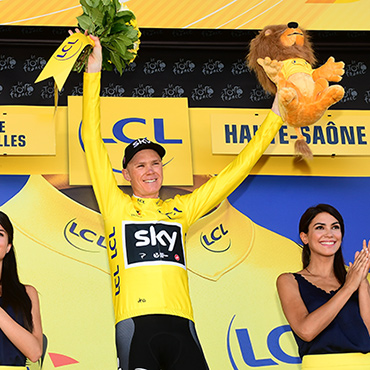 Chris Froome se tomó el liderato del Tour de Francia 2017