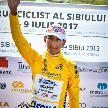 Egan Bernal, campeón del Sibiu Cycling Tour