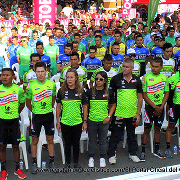 Arrancó este lunes Vuelta a Colombia con presentación de equipos