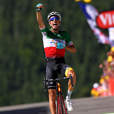 Fabio Aru ganador de quinta etapa de Tour de Francia