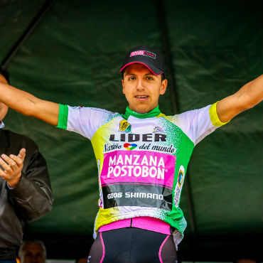 Hernán Aguirre líder de la Vuelta a Nariño