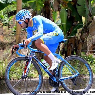 John Anderson Rodríguez, uno de los colombianos en Vuelta a Burgos