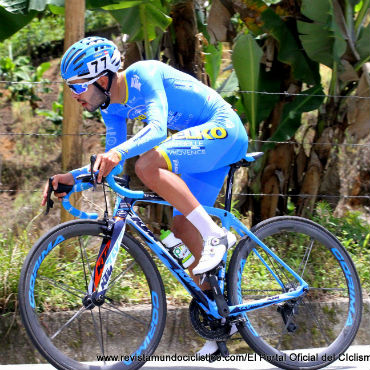 John Anderson Rodríguez, uno de los colombianos en carrera