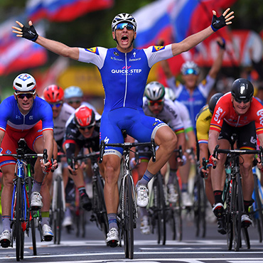 Kittel ganó el primer duelo de los sprinters en la 2a etapa del Tour de Francia 2017