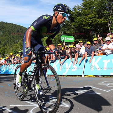 Hoy no fue el mejor día de Nairo-Quintana en el Tour de Francia