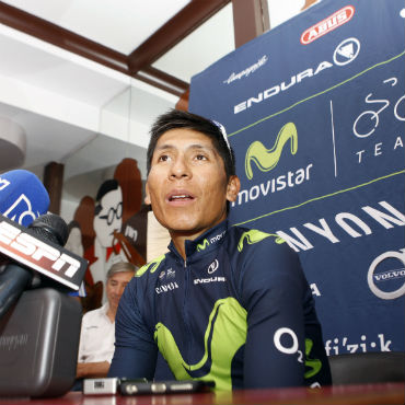 Nairo Quintana espera tener un día brillante en lo que resta del Tour (FO