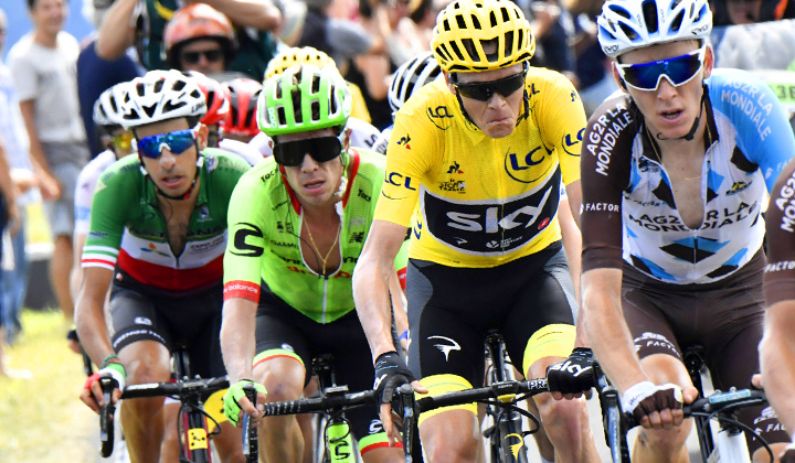 Rigoberto Urán, Chris Froome, Romain Bardet y Fabio Aru los candidatos