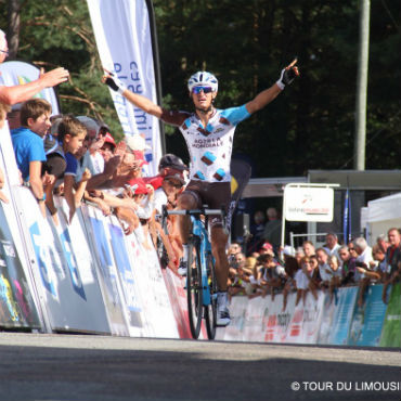 Alexis Vuillermoz ganador de segunda etapa de Tour de Limousin