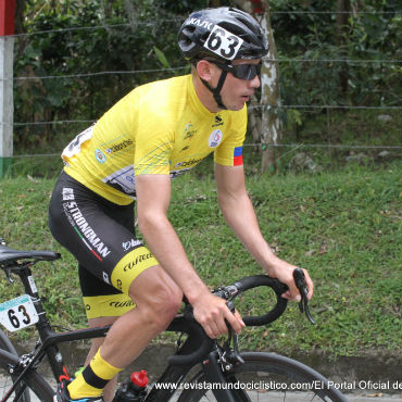Aristóbulo Cala, el actual campeón de la Vuelta a Colombia