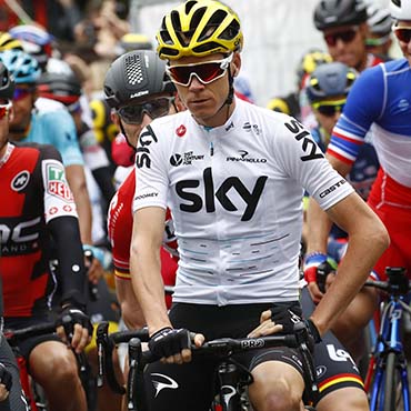Chris Froome, uno de los favoritos a ganar la Vuelta a España