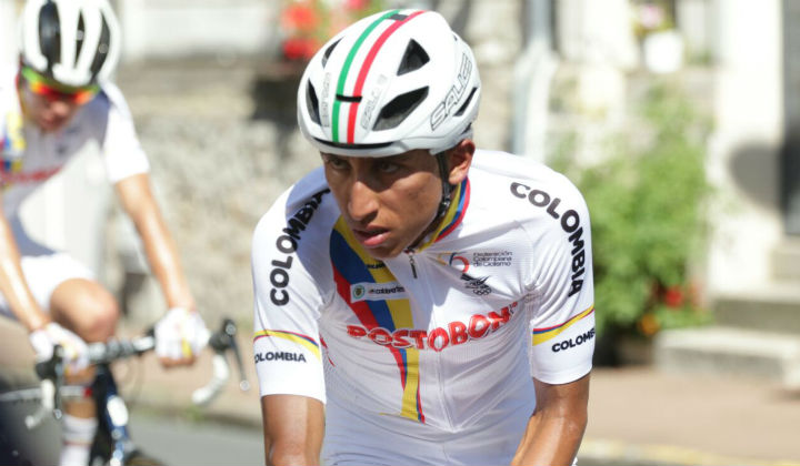 Egan Bernal sigue con la opción de título