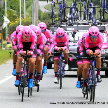 El Equipo colombiano de Manzana Postobon definió nómina para Vuelta a España