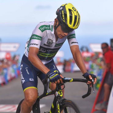Esteban Chaves, ahora es tercero en la general de la Vuelta a España