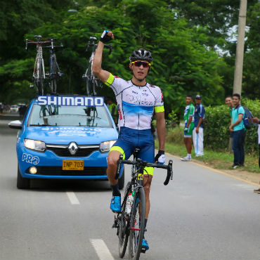 Jaime Vergara, campeón de la Vuelta a Córdoba