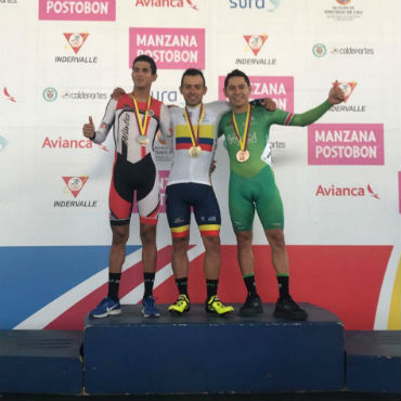 Jordan Parra, medalla de oro en Nacional de Pista de Cali