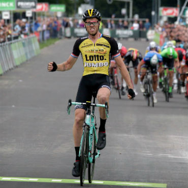 Lars Boom vencedor de etapa y nuevo líder