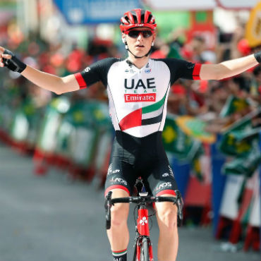 Majte Mohoric fue el vencedor de la séptima etapa de la Vuelta a España