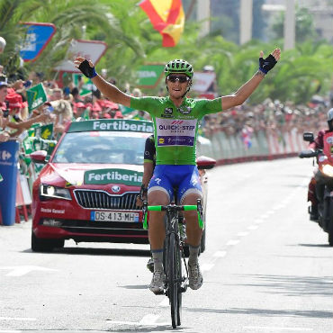 Matteo Trentin ganador de décima etapa de la Vuelta