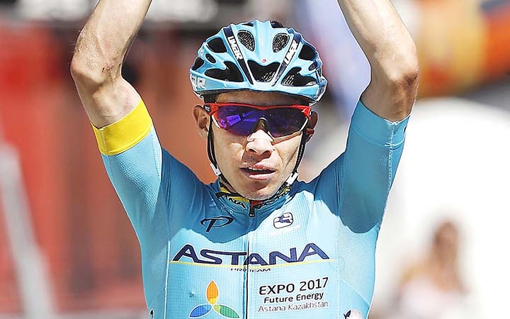 "Superman" López obtuvo una sensacional victoria en la etapa final de la Vuelta a Burgos
