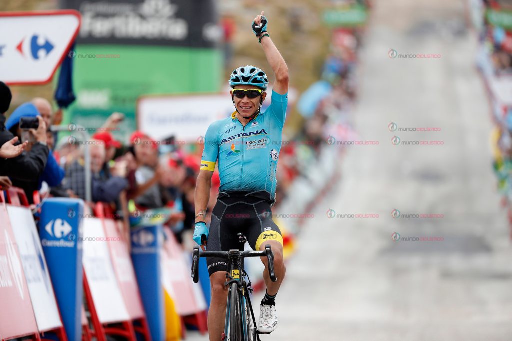 Miguel Ángel López ganador de etapa de Vuelta a España