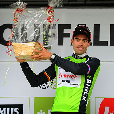 El vigente campeón del Giro de Italia, Tom Dumoulin, apunta a quedarse con el título del BinckBank Tour 2017