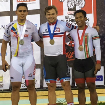 Fabián Puerta medalla de Plata en la prueba de velocidad