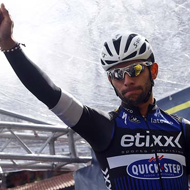 Fernando Gaviria, uno de los animadores del Tour de Gran Bretaña