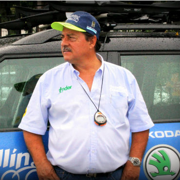 Gabriel Jaime, uno de los técnicos del Medellín-Inder