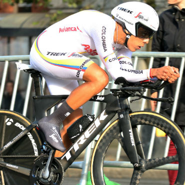 Jarlinson Pantano ahora se alista para la prueba de gran fondo del domingo