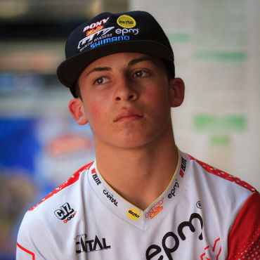 Juan Camilo Ramírez Valencia uno de los bicicrocistas a Chile