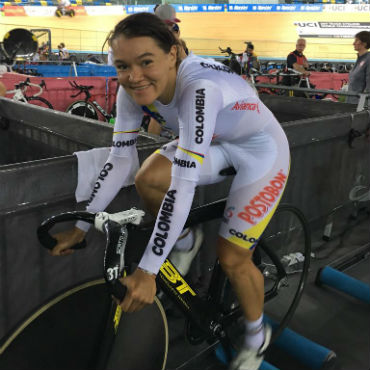 Martha Bayona, medalla de oro en el keirin en cierre de Panamericano de Pista