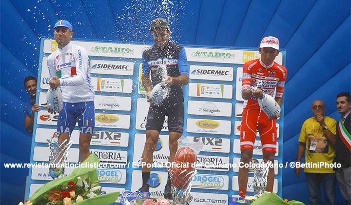 Egan Bernal, tercero en el Memorial Marco Pantani (©BettiniPhoto)