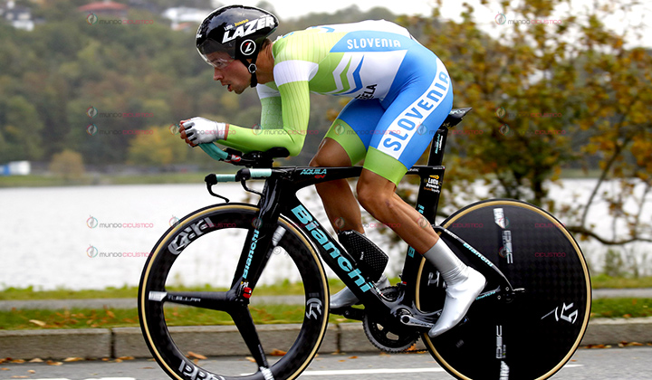 Primoz Roglic medalla de plata