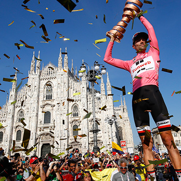 Tom Dumoulin, actual campeón del Giro de Italia 2017