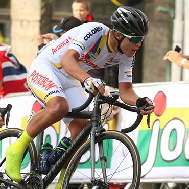 Ocampo fue el mejor colombiano en el final de la prueba de GF para la categoría junior