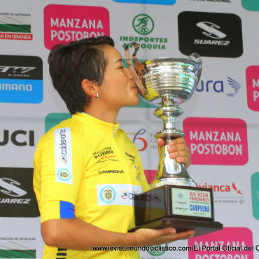 Ana Cristina Sanabria, bicampeona del Tour Femenino