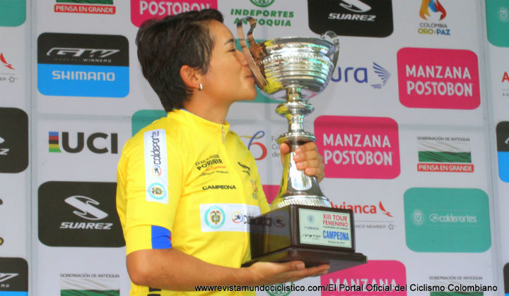 Ana Cristina Sanabria, bicampeona del Tour Femenino