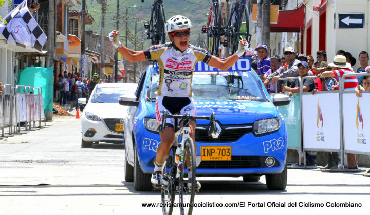 Ana Cristina Sanabria ganadora de etapa y volvió al liderato de la Vuelta