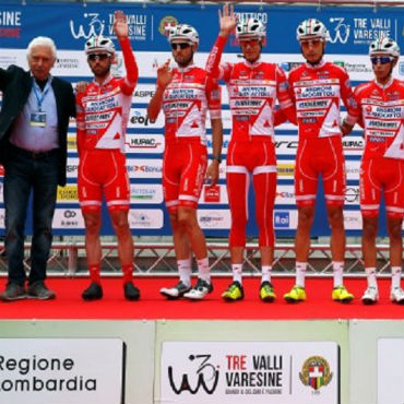 Androni-Sidermec campeón por equipos de Copa Italia y estará en el Giro de 2018