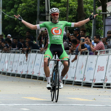 Brendon Davids ganador de tercera etapa en Malasia