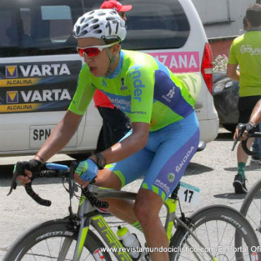 César Nicolás Paredes, uno de los colombianos en Vuelta a Chile