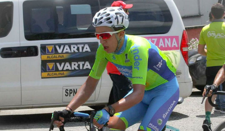 César Nicolás Paredes, uno de los colombianos en Vuelta a Chile
