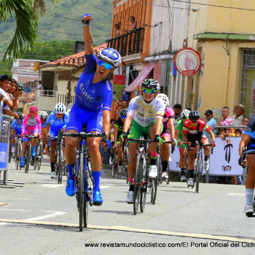 Diana Carolina Peñuela ganadora de segunda etapa