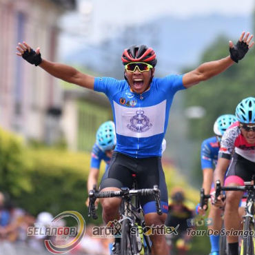 Elmi Juma ganador de cuarta etapa de Tour de Selangor